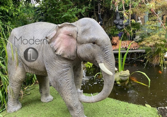 Large resin elephant garden statue, Elephant Garden Ornament