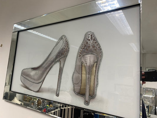 EX DISPLAY High heel picture in mirror frame