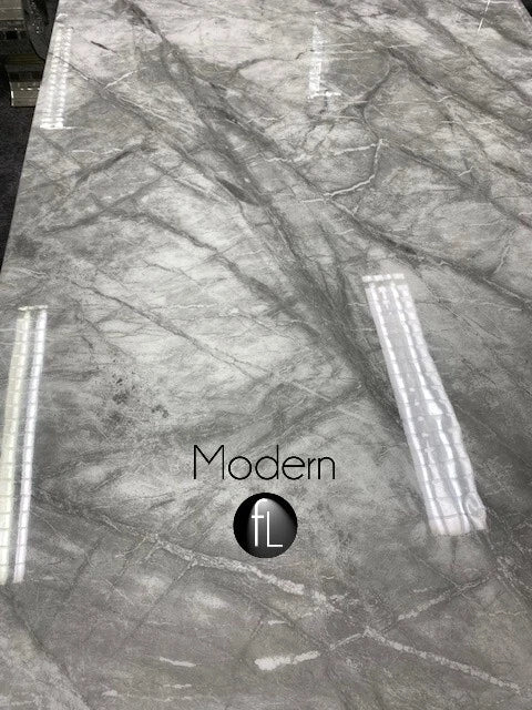 1.8 Louis marble dining table, Grey marble top with choice of chairs with ASSEMBLY