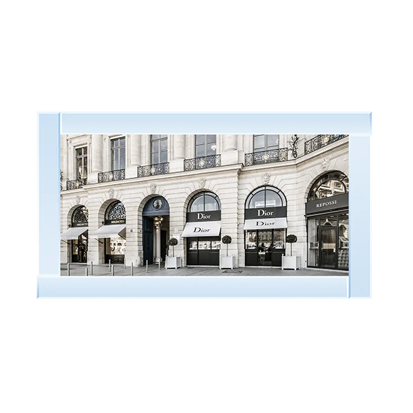Stunning Shop Front Picture, Designer Shop Front Wall Art 116x66