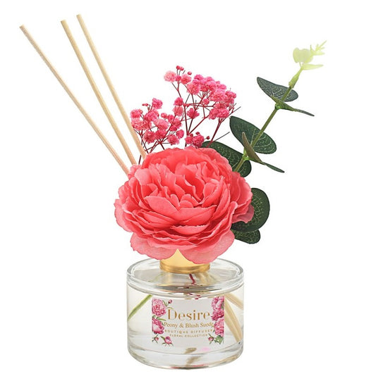 Peony Boutique Reed Diffuser with Floral arrangement 200ML