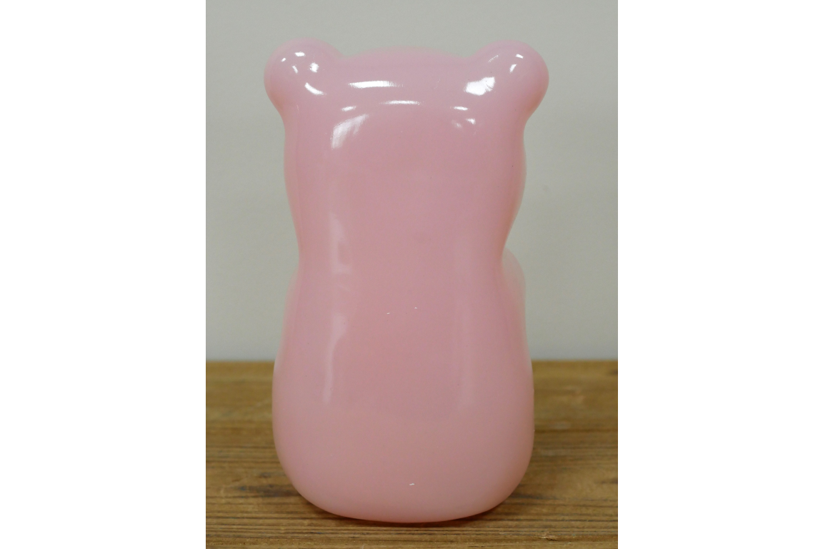 Pink Teddy Bear Ornament made from Resin