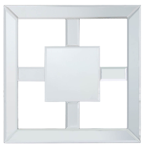 Square Geometric Wall mirror 40cm x 40cm