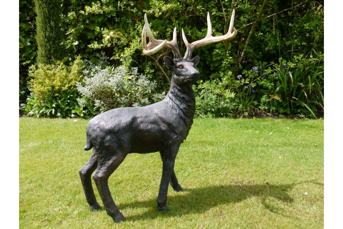 Outdoor Garden Stag Ornament