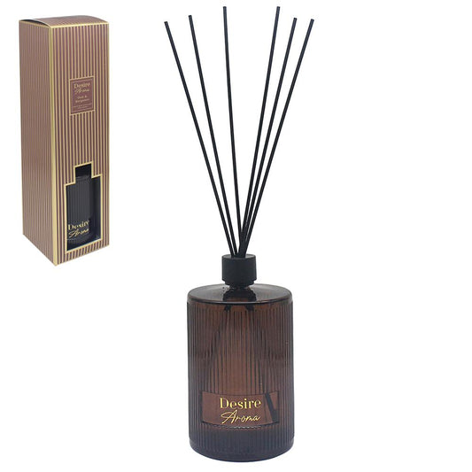 Oud and Bergamot 2000ml Reed Diffuser in round bottle