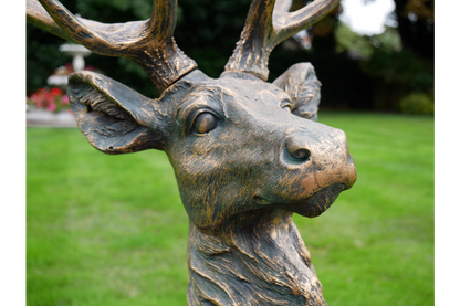 Large Stag Garden Ornament Life Like Sculpture