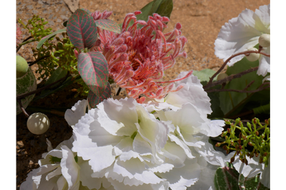 Artificial Flower Garland 170 cm Long, Decorative Colourful Flower Garland