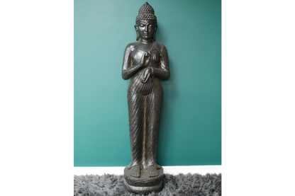 Large resin buddha statue, buddha ornament 157 cm high