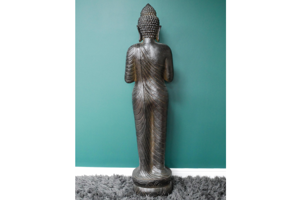 Large resin buddha statue, buddha ornament 157 cm high