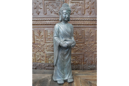 Indoor Buddha antique candle holder ornament 75cm high