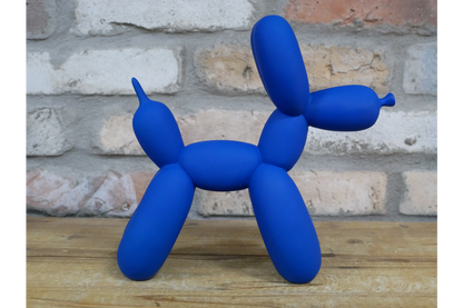 Balloon Dog Ornament Royal Blue, Modern Dog Shaped Balloon Ornament