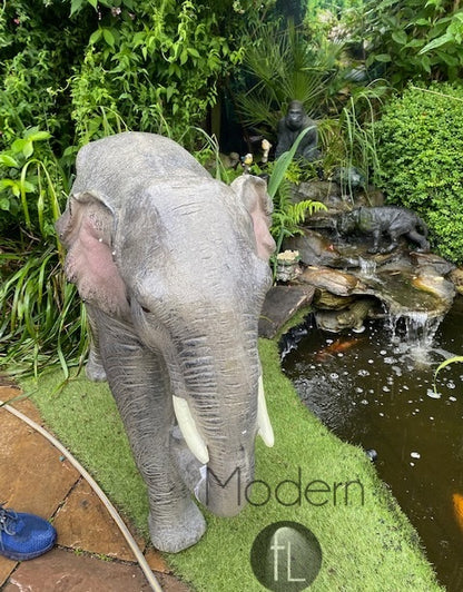 Large resin elephant garden statue, Elephant Garden Ornament