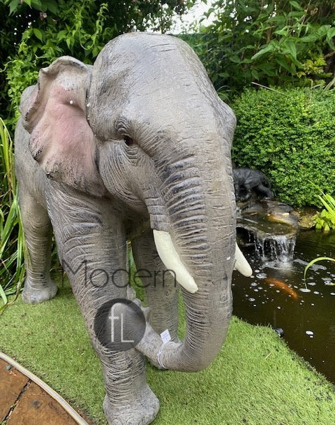 Unique Animal Statue for Garden Ornaments, Large Elephant