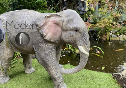 Large resin elephant garden statue, Elephant Garden Ornament