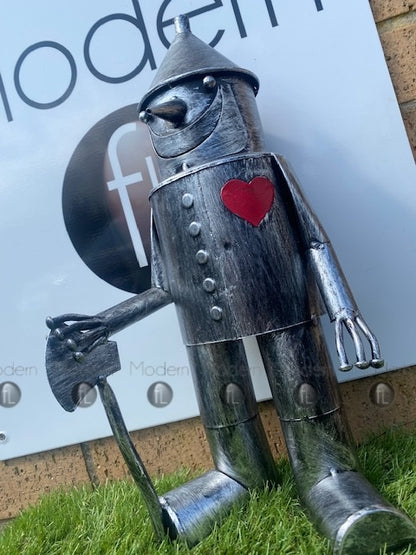 Small Tin Man Wizard of Oz Garden Ornament 41cm high Perfect Gift