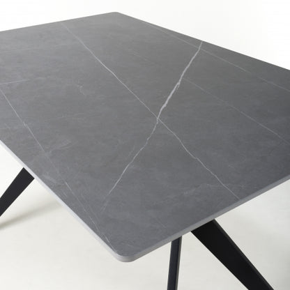 Grey 1.2m Sintered Stone Dining table