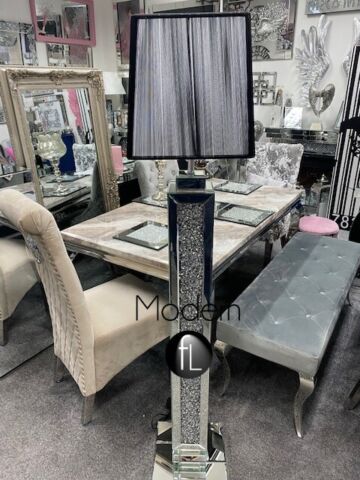 Crushed diamond floor clearance lamp the range