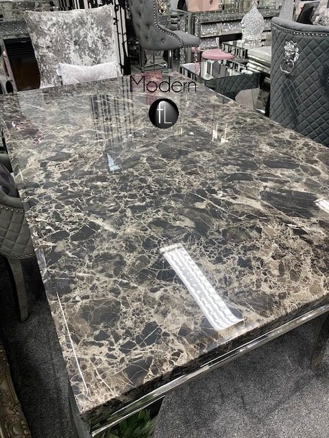 Composite marble deals dining table