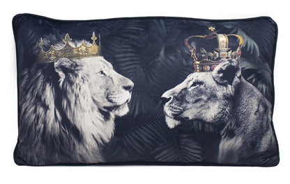 King & Queen Lion Rectangle cushion