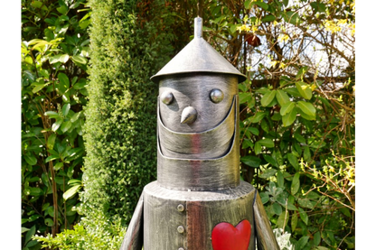 TIN MAN WIZARD OF OZ LARGE GARDEN ORNAMENT 135 cm HIGH