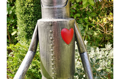 TIN MAN WIZARD OF OZ LARGE GARDEN ORNAMENT 135 cm HIGH