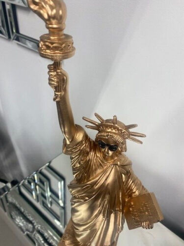 Gold Statue of Liberty Ornament with Cool Shades! Statue of Liberty